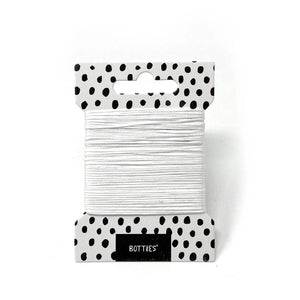 Originale Botties® filato rotondo zero 0,8mm - Colore: N000 - BIANCO - by LacariaRicami.Store