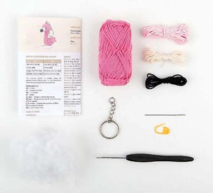 Mini Kit Amigurumi Flo Flamingo - Anchor - Colore: - by LacariaRicami.Store