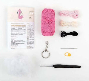 Mini Kit Amigurumi Flo Flamingo - Anchor - Colore: - by LacariaRicami.Store