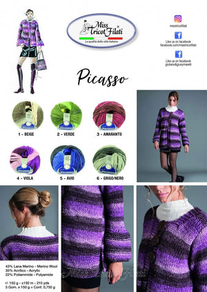 LANA PICASSO - Miss Tricot Filati - - LacariaRicami.Store