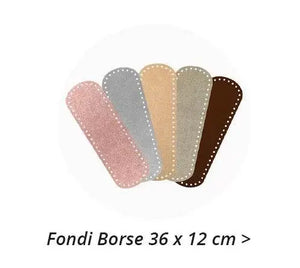 Fondo Borsa 36x12 Cm - Colore: - by LacariaRicami.Store