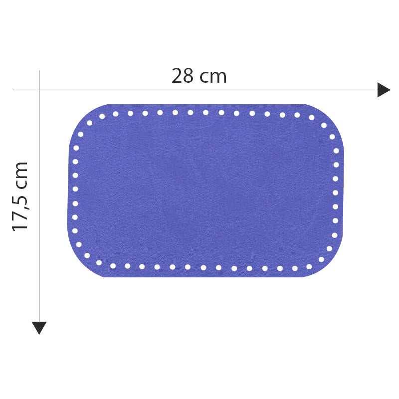 Fondo Borsa 28x17 Cm - - LacariaRicami.Store