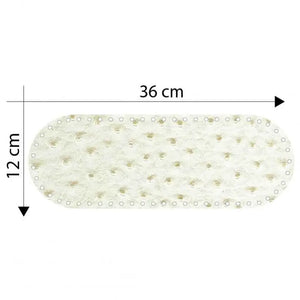 Fondo Borsa 36x12 Cm - Colore: BROCCATO BIANCO - by LacariaRicami.Store