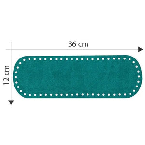 Fondo Borsa 36x12 Cm - Colore: OTTANIO - by LacariaRicami.Store