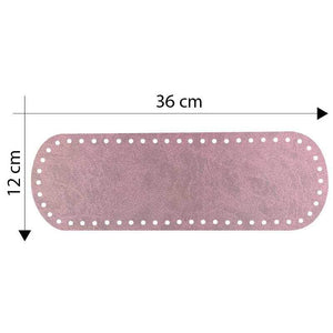 Fondo Borsa 36x12 Cm - Colore: ROSA ANTICO - by LacariaRicami.Store