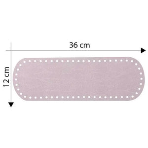 Fondo Borsa 36x12 Cm - Colore: ROSA CIPRIA - by LacariaRicami.Store