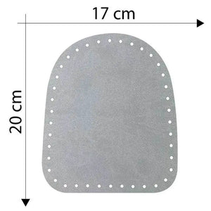 Laterale Borsa Bauletto 20x17 Cm - Colore: GRIGIO CHIARO - by LacariaRicami.Store