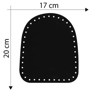 Laterale Borsa Bauletto 20x17 Cm - Colore: NERO - by LacariaRicami.Store