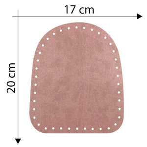 Laterale Borsa Bauletto 20x17 Cm - Colore: ROSA ANTICO - by LacariaRicami.Store