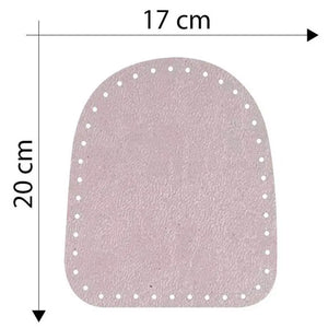 Laterale Borsa Bauletto 20x17 Cm - Colore: ROSA CIPRIA - by LacariaRicami.Store