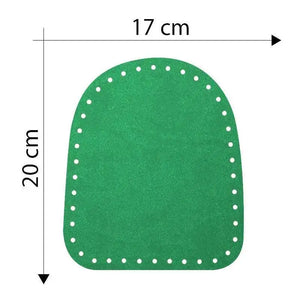 Laterale Borsa Bauletto 20x17 Cm - Colore: VERDE - by LacariaRicami.Store