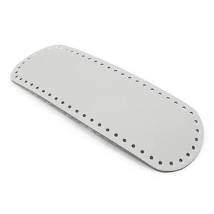 Fondo Per BORSE 30x10 Cm In Ecopelle - Colore: BIANCO - by LacariaRicami.Store