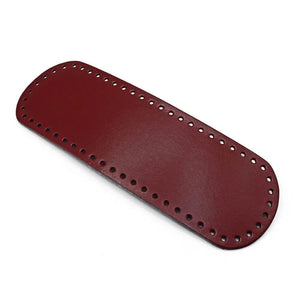 Fondo Per BORSE 30x10 Cm In Ecopelle - Colore: BORDEAUX - by LacariaRicami.Store