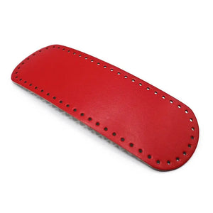 Fondo Per BORSE 30x10 Cm In Ecopelle - Colore: ROSSO - by LacariaRicami.Store