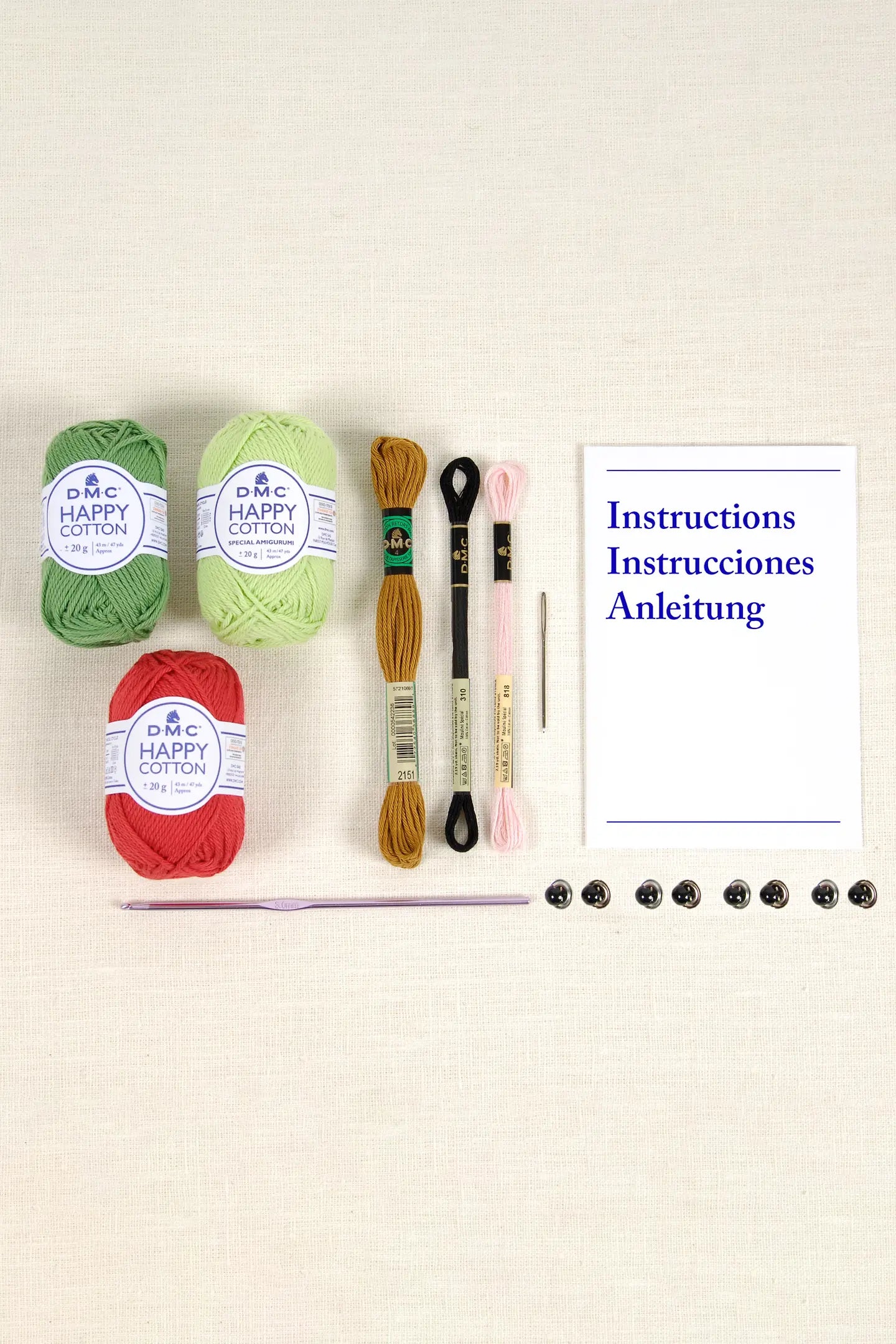 Fruttini amici Kit Amigurumi intermedio - DMC