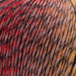 Lana GAUCHO - Silke - 323 - ROSSO/VIOLA/GIALLO MIX - LacariaRicami.Store