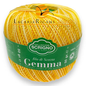 Filo Di Scozia GEMMA Sfumato Titolo 16 - ISPE - - LacariaRicami.Store