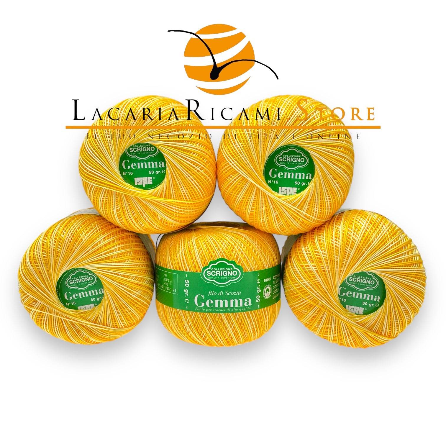 Zoom 113 - GIALLO SFUMATO (X5 GOMITOLI)