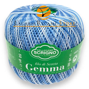 Filo Di Scozia GEMMA Sfumato Titolo 16 - ISPE - - LacariaRicami.Store
