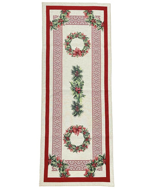 GOBELIN Ghirlanda di Natale RIFINITO | Gobelin di Qualità - - LacariaRicami.Store