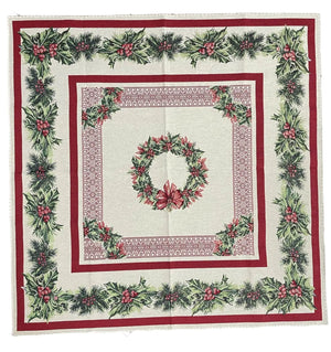 GOBELIN Ghirlanda di Natale RIFINITO | Gobelin di Qualità - - LacariaRicami.Store