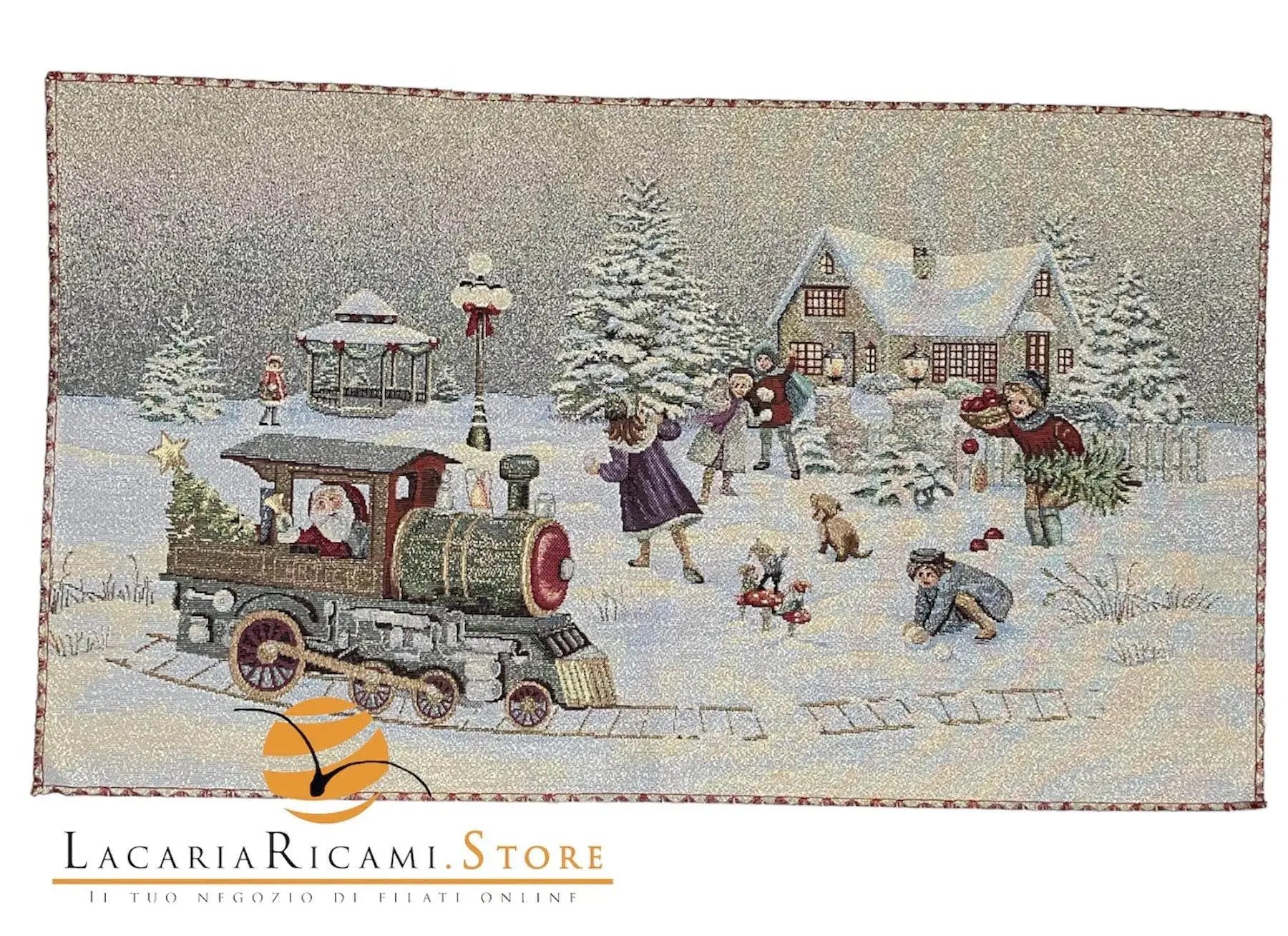 GOBELIN Tovaglietta 70x40 cm RIFINITO | Gobelin Straordinario - - LacariaRicami.Store