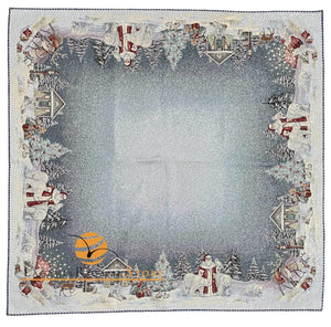 GOBELIN Joy-1103 - RIFINITO - Colore: Tovaglia Copritavolo 100x100 cm - by LacariaRicami.Store