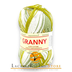 COTONE Granny - Tropical Lane - - LacariaRicami.Store