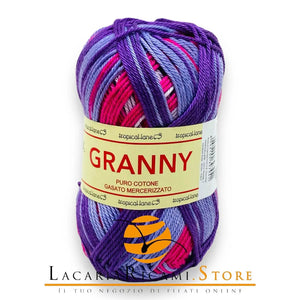 COTONE Granny - Tropical Lane - - LacariaRicami.Store