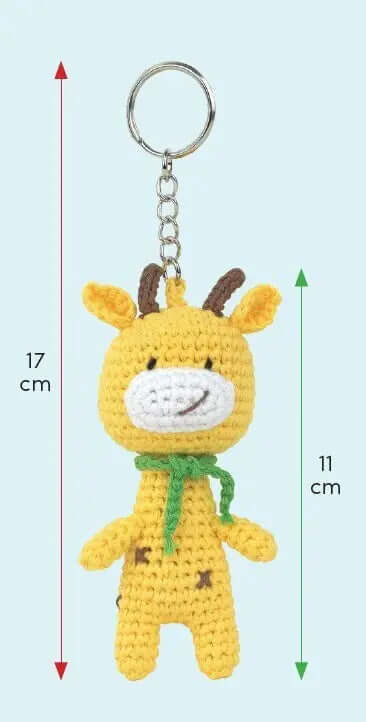 Mini Kit Amigurumi Gigi Giraffa - Anchor - Colore: - by LacariaRicami.Store