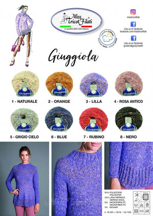 LANA Giuggiola - Miss Tricot Filati - - LacariaRicami.Store