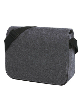 Borsa Feltro Shoulder Bag ModernClassic ANTRACITE | Indispensabile - LacariaRicami.Store