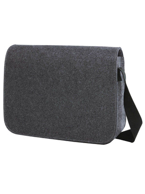 Borsa Feltro Shoulder Bag ModernClassic ANTRACITE | Indispensabile - LacariaRicami.Store