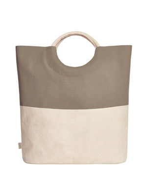 BORSA Shopper SUNNY - Colore: 739 - KHAKI - by LacariaRicami.Store