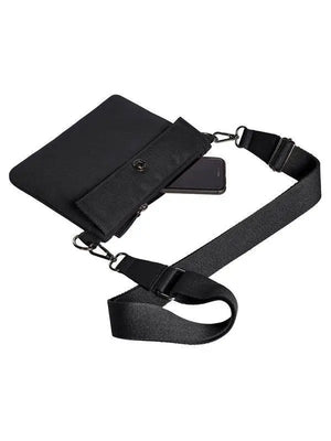 Borsa con cerniera LIFE - H1816523 - Colore: 60 - NERO NERO - by LacariaRicami.Store
