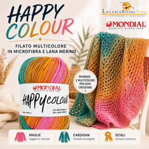 Microfibra HAPPY COLOUR - MONDIAL - Colore: - by LacariaRicami.Store