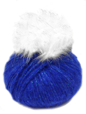Lana per Cappello HAT LUX - Tropical Lane - Colore: 607 - BLU - by LacariaRicami.Store