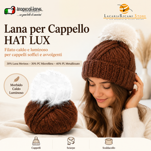 Lana per Cappello HAT LUX - Tropical Lane - Colore: - by LacariaRicami.Store