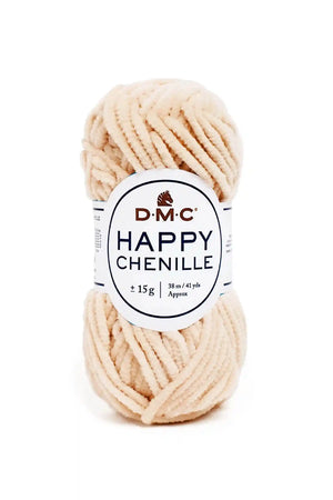 CINIGLIA Happy Chenille - DMC 10 - AVORIO - LacariaRicami.Store