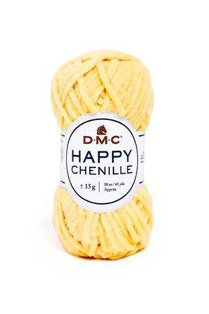 CINIGLIA Happy Chenille - DMC 14 - GIALLINO - LacariaRicami.Store
