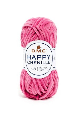 CINIGLIA Happy Chenille - DMC 24 - FUCSIA - LacariaRicami.Store