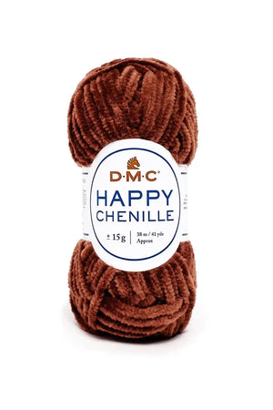 CINIGLIA Happy Chenille - DMC 28 - MARRONE - LacariaRicami.Store