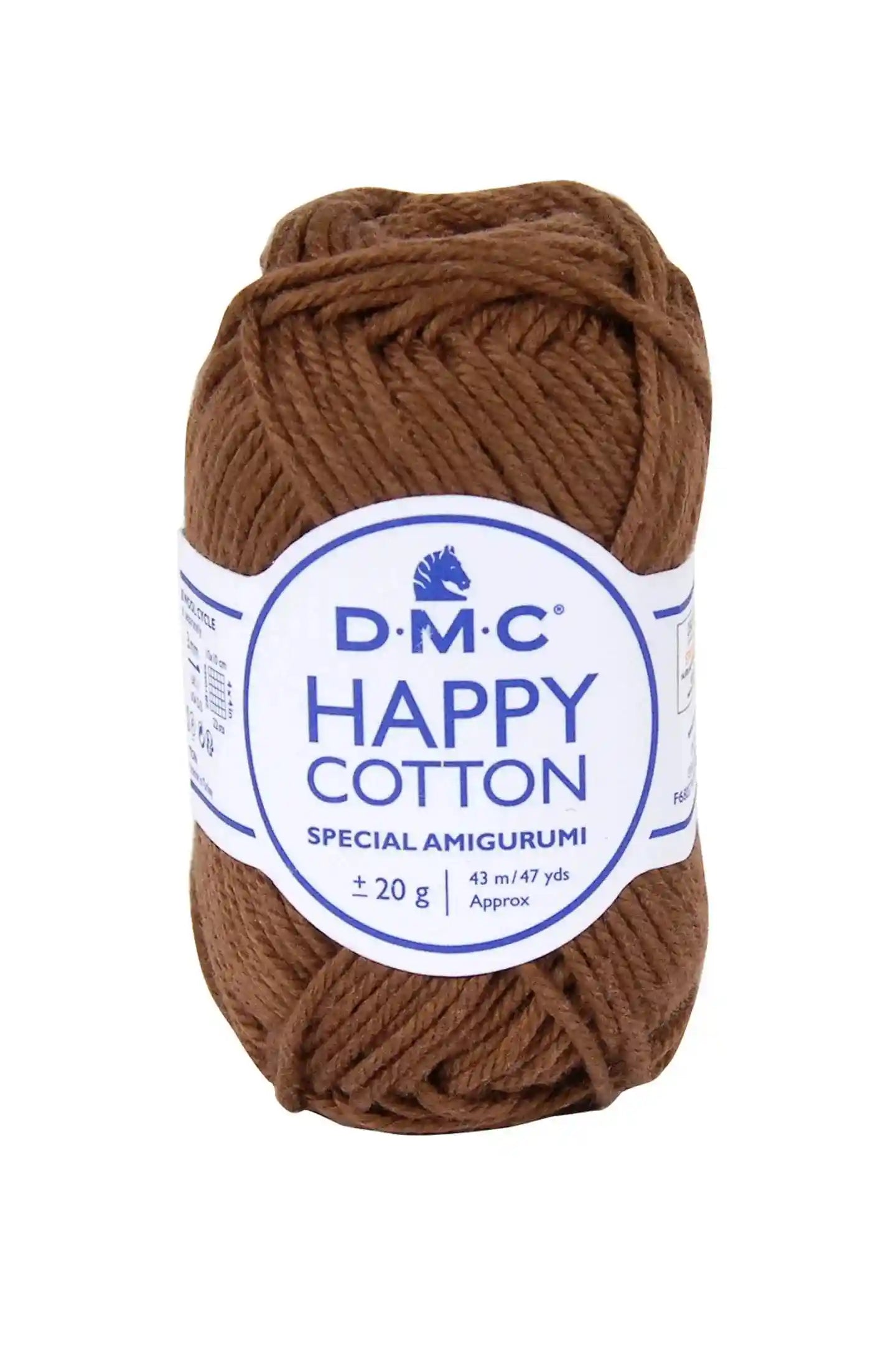 COTONE Happy Cotton - DMC 777 - MARRONE - LacariaRicami.Store