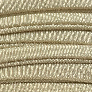 Tubolare TONDO bielastico lycra 5 mm - IBIZA - Colore: 202 - BEIGE - by LacariaRicami.Store