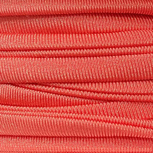 Tubolare TONDO bielastico lycra 5 mm - IBIZA - Colore: 2212 - CORALLO - by LacariaRicami.Store