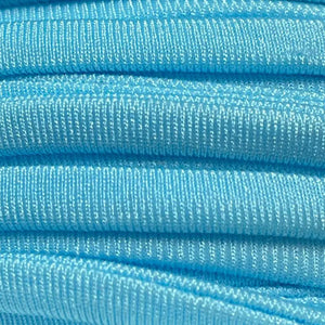 Tubolare TONDO bielastico lycra 5 mm - IBIZA - Colore: 356 - CELESTE - by LacariaRicami.Store