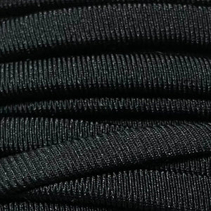 Tubolare TONDO bielastico lycra 5 mm - IBIZA - Colore: 40 - NERO - by LacariaRicami.Store
