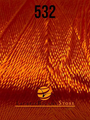 VISCOSA Seta Mare - ISPE - Colore: 532 - ARANCIONE - by LacariaRicami.Store