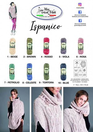 Lana Ispanico - Miss Tricot Filati - - LacariaRicami.Store