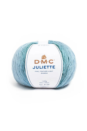 Lana JULIETTE - DMC - 204 - BLU MELANGE - LacariaRicami.Store